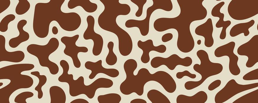 boho suave orgánico gota forma sin costura modelo vector