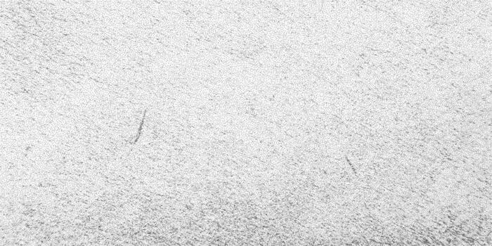 Distressed white paper texture with light grain and dotted halftone scatter. An old blank surface shaped by soft wrinkles and dry dusty marks. vector