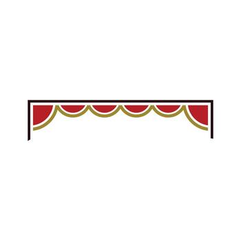 modelo marco red firmar símbolo vector