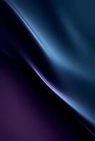 Abstract gradient surface flowing smoothly with a subtle light reflection creating a modern elegant and visually captivating background in blue and pu video
