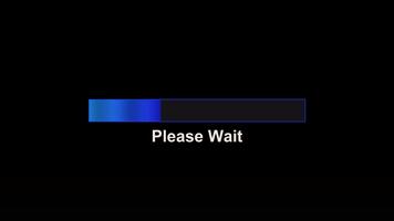 High quality loading animation with simple design for web and app users in a digital context video