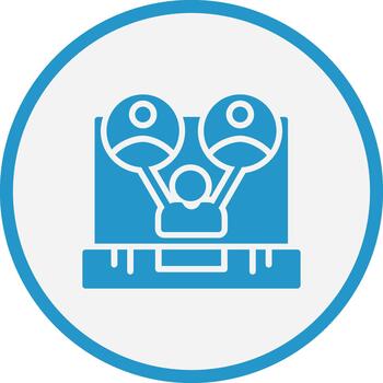 Team Work Sharp Edge Visual Form vector