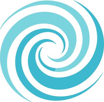 resumen arremolinándose modelo en sombras de azul, moderno gráfico diseño elemento vector