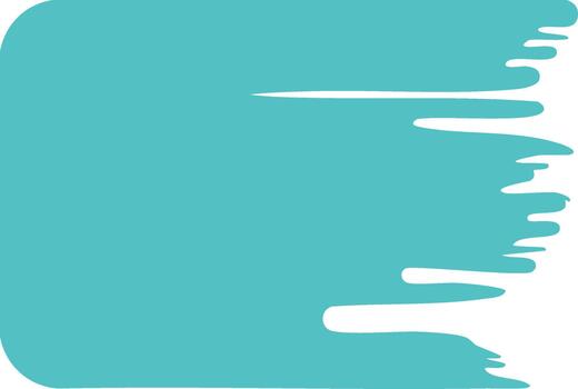 Rounded Rectangle Design Element With Brushstroke Effect vector