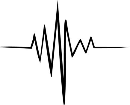 resumen negro línea legumbres forma de onda diseño en blanco antecedentes vector