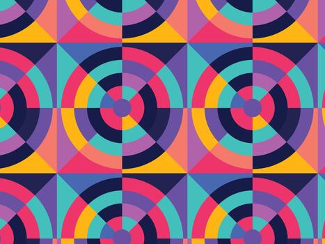 abstract colorful futuristic glitch effect backgroud pattern design vector