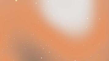 Animated soft orange glow background with floating light particles and smooth gradient motion. video