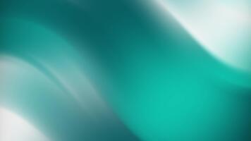 suave verde azulado resumen degradado antecedentes con suave fluido olas y moderno ligero efectos Perfecto para presentaciones, sitios web, carteles, pancartas, digital diseño, y profesional marca proyectos video