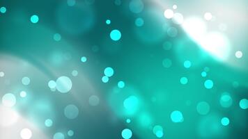 mjuk kricka abstrakt lutning bakgrund med lysande bokeh lampor och slät strömmande vågor. perfekt för presentationer, webbplatser, affischer, banderoller, digital design, och modern visuell projekt. video