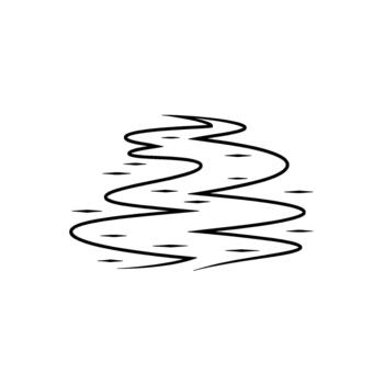 Abstract ink fluid wave pattern with subtle diamond shapes suggesting ripples or movement vector