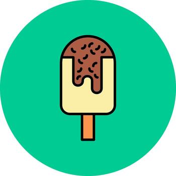 Ice Cream Sharp Render Texture vector