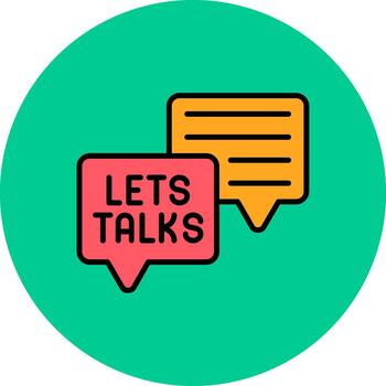 Lets Talk Soft Shadow Element vector