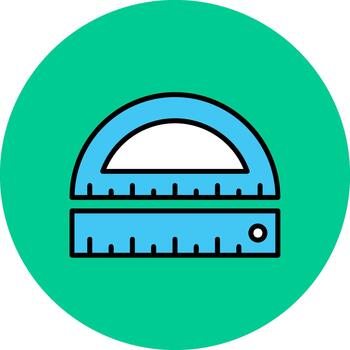 protactor futuro píxel modelo vector