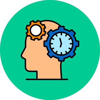 Time Management Polished Pixel Module vector