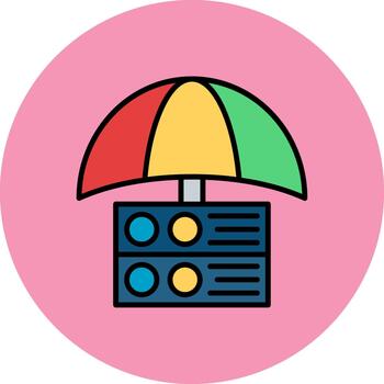 datos proteccion creativo bloquear fragmento vector