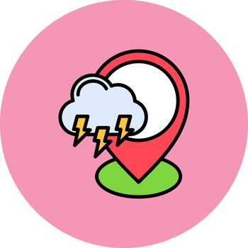 Storm Minimal Curve Block vector