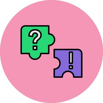 rompecabezas resumen modelo bloquear vector