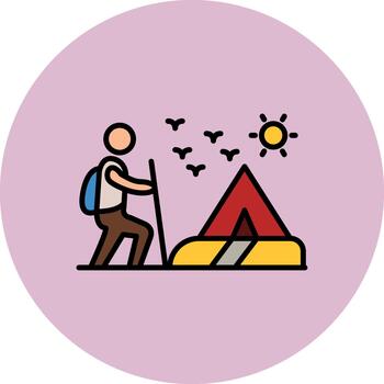 caminantes alta tecnología forma modelo vector