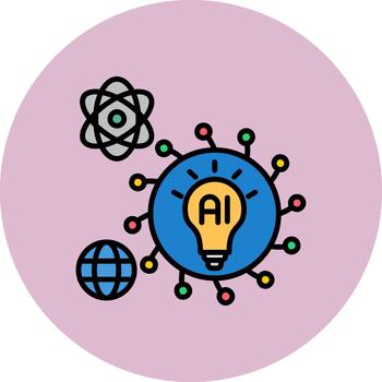 mente mapa Delgado línea modelo vector