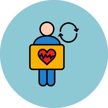 Procedure Frosted Grid Symbol vector