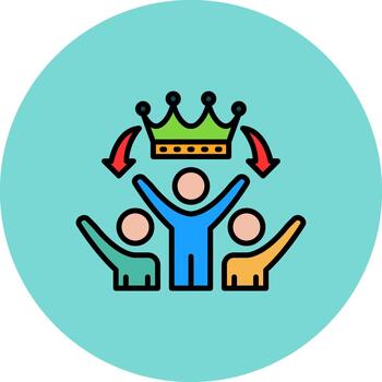 Grouping Neon Display Fragment vector