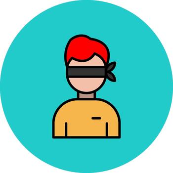 ciego claro forma fragmento vector