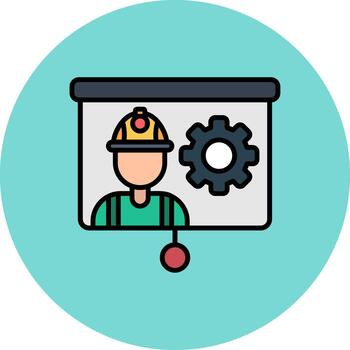 Presentation Neutral Grid Block vector