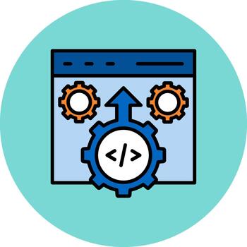 configuración apagado color textura vector