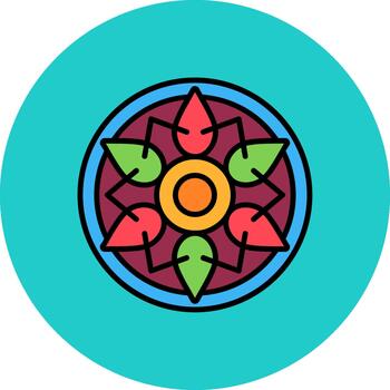 Mandala Clean Pattern Element vector