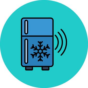 Refrigerator Clean Pattern Element vector