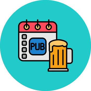 Pub Light Grid Fragment vector