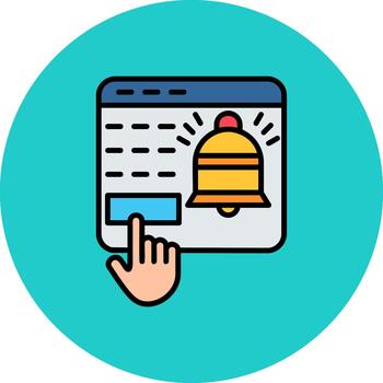 Subscription Clear Layer Form vector