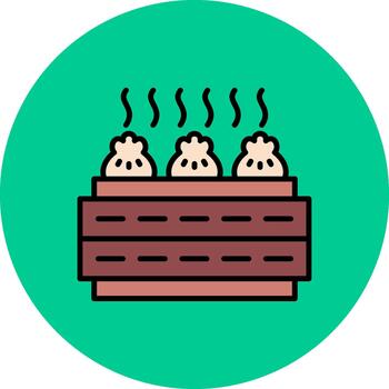 Dim Sum Fresh Layer Symbol vector
