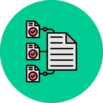 File Management Frosted Pixel Unit vector