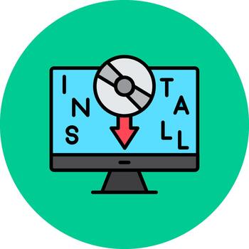 Install Muted Color Texture vector