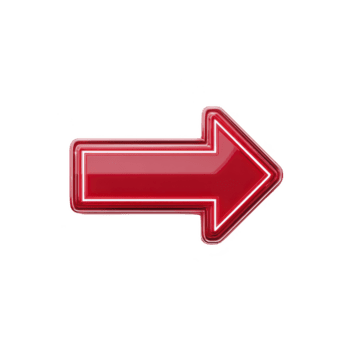 röd rätt pil ikon glansig stil isolerat på transparent bakgrund Begagnade för navigering riktning webb gränssnitt eller Skyltning med modern och djärv utseende png