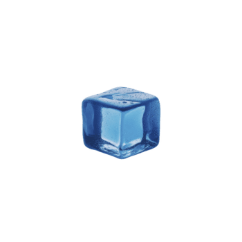 blu ghiaccio cubo trasparente isolato trasparenza sfondo freddo rinfrescante pulito lucido piazza acqua gocciolina congelato minimo stile moderno creativo freddo unico singolo oggetto avvicinamento macro realistico png