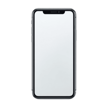 davanti Visualizza smartphone vuoto schermo moderno mobile dispositivo isolato trasparenza sfondo minimo design tecnologia concetto digitale comunicazione elegante contemporaneo verticale orientamento neutro png