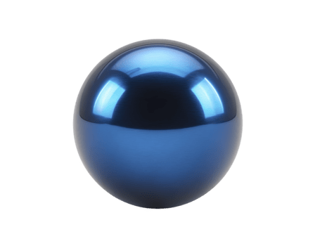 glimmend blauw metalen gebied met glad reflecterende oppervlak, geïsoleerd Aan transparant achtergrond, modern minimaal ontwerp, futuristische en elegant, geschikt voor technologie of abstract concepten png