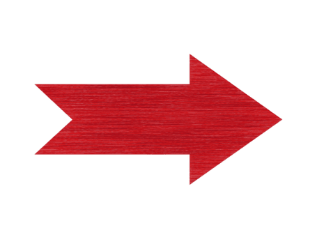 rosso freccia icona orizzontale direzione strutturato superficie isolato su trasparente sfondo semplice design puntamento giusto grassetto colore grafico elemento chiaro schema moderno stile png