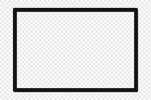 Realistic rectangle shape picture frame mockup for wall art display with elegant blank poster metallic border presentation on wooden interior background on isolated vector