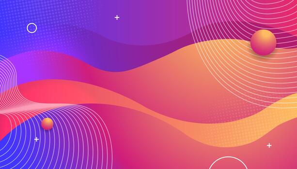 Modern Liquid Gradient Abstract Background vector