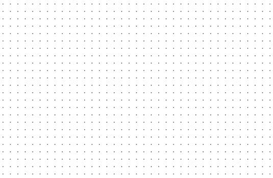 Simple dotted background. Bullet journal texture pattern. Dotted squared grid graph paper template for notebook. Design printable graphic sheets. vector