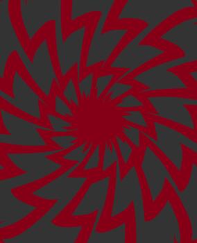 Abstract Geometric Lightning Bolt Swirl Pattern Background in Dark Colors vector