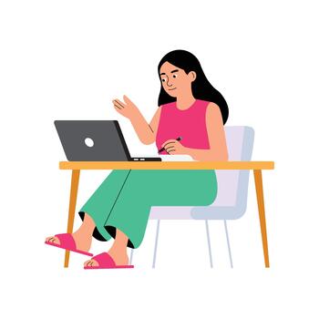 Notes Flat Illustration EPS 10 File vector