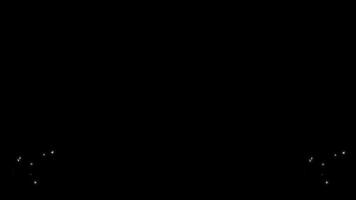partícula rebentar animação, Estrela cintilante, piscando retro estrelas e pontos, partícula Magia rabo espumante brilho, poeira trilha laço, branco cintilante partículas, brilhando brilhar rebentar brilhar efeito video