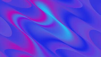 festlig röd bakgrund bokeh av lysa skarpt, abstrakt vågor i vibrerande lila och blå bakgrund design, flytande lutning rörelse bakgrund för videoklipp, dynamisk flytande animation, flytande virvla runt rörelse, 4k video