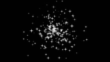 4k, funkelnd funkeln Star Staub Weg Hintergrund Animation, Partikel fortsetzen fließend nach oben im ein perfekt nahtlos Schleife.Stern Staub Schleife Hintergründe, digital zeigt.konsistent Partikel fließen video