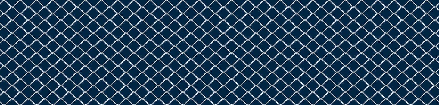 plata malla sin costura modelo textura para wab. acero cable cadena enlace cerca sin costura modelo. reja cerca fondo, eslabón de cadena malla cerca en el azul antecedentes. vector