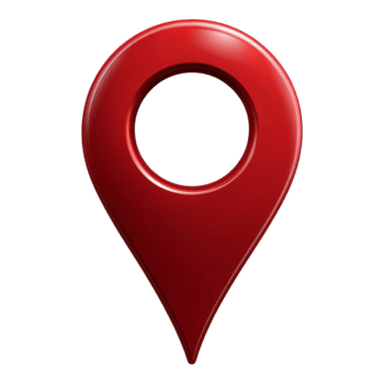 röd Karta pekare plats gps navigering png